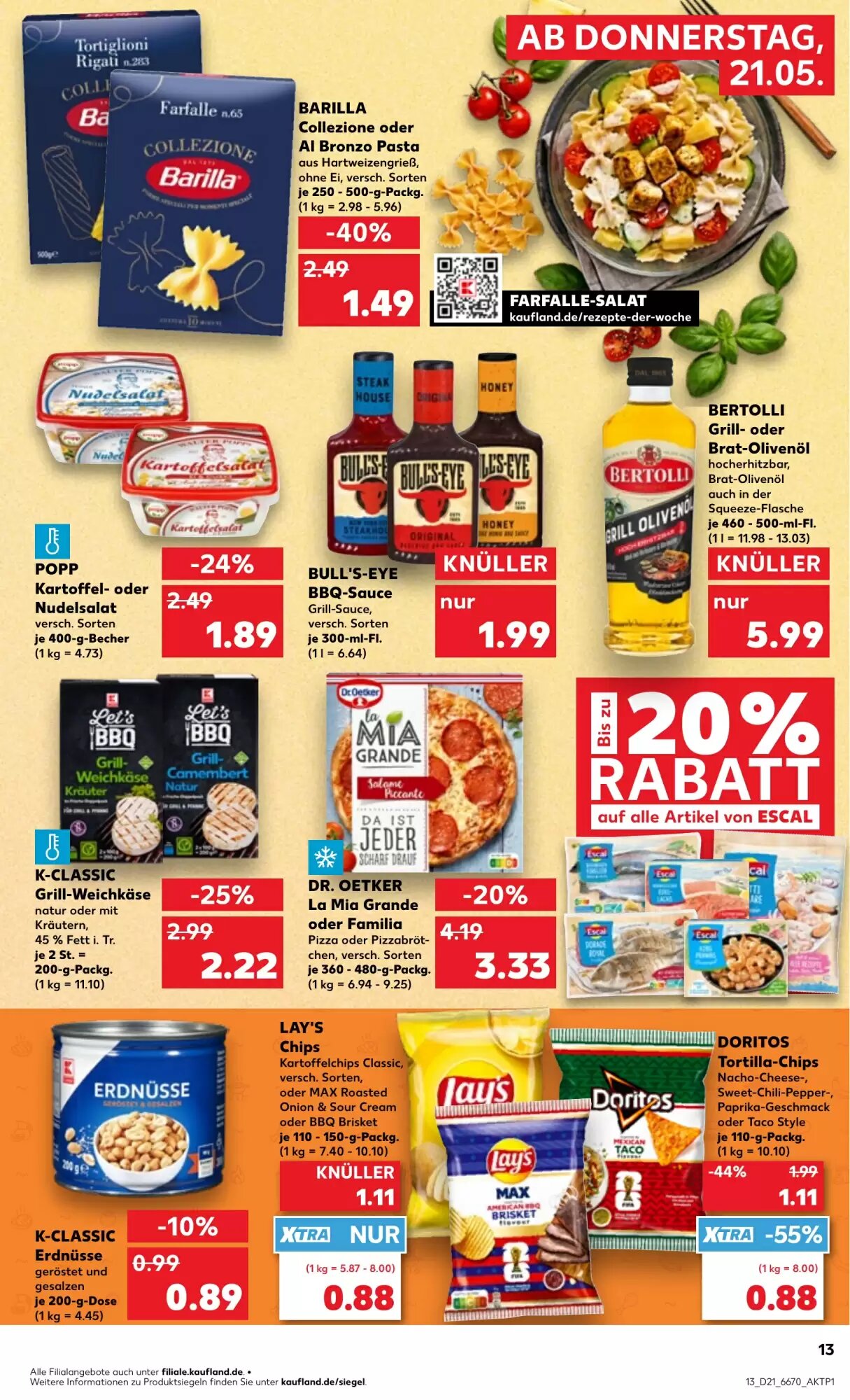 Kaufland Prospekt (ab 21.05.2026) zum Blättern - Seite 13