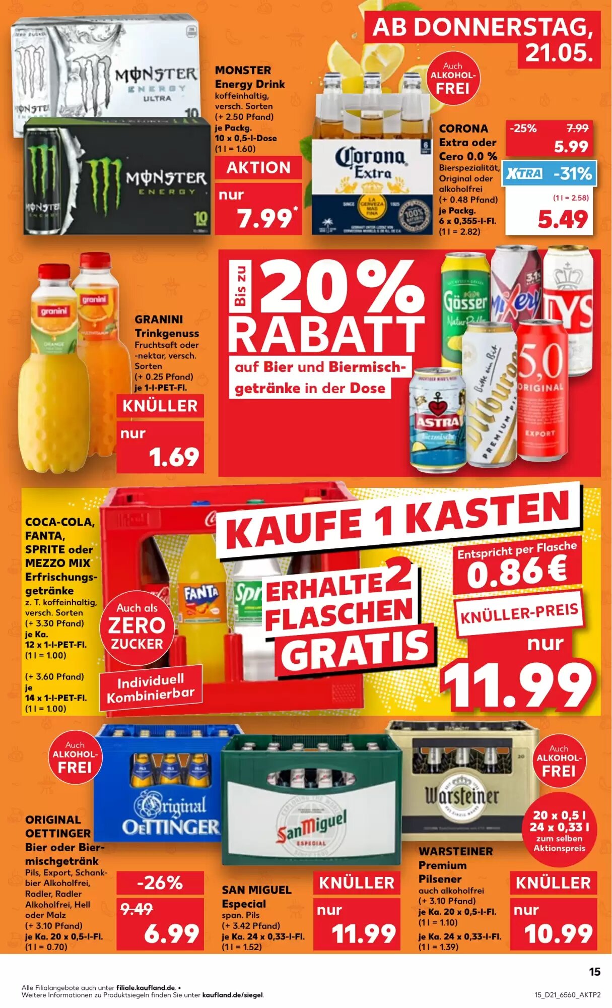Kaufland Prospekt (ab 21.05.2026) zum Blättern - Seite 15