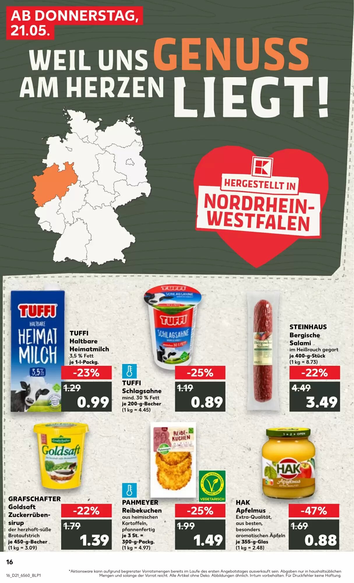 Kaufland Prospekt (ab 21.05.2026) zum Blättern - Seite 16