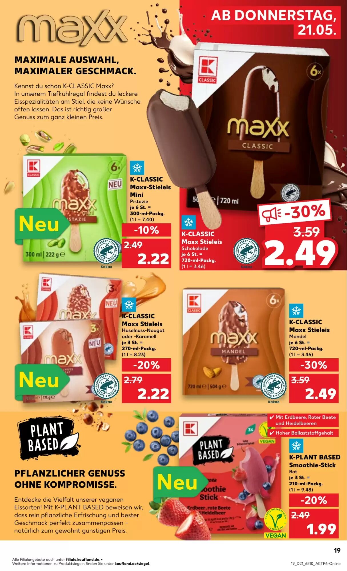 Kaufland Prospekt (ab 21.05.2026) zum Blättern - Seite 19