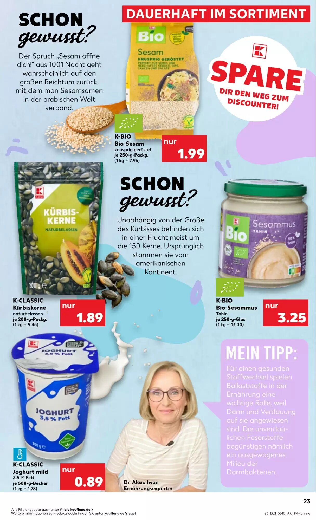 Kaufland Prospekt (ab 21.05.2026) zum Blättern - Seite 23