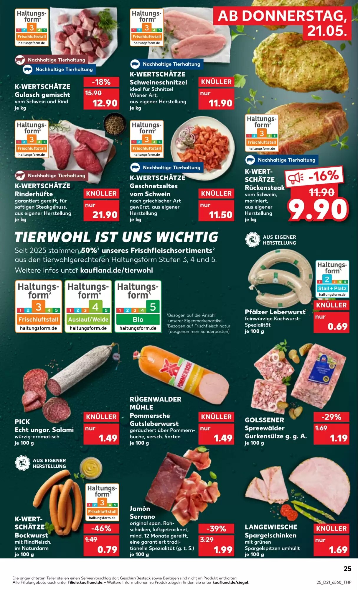 Kaufland Prospekt (ab 21.05.2026) zum Blättern - Seite 25