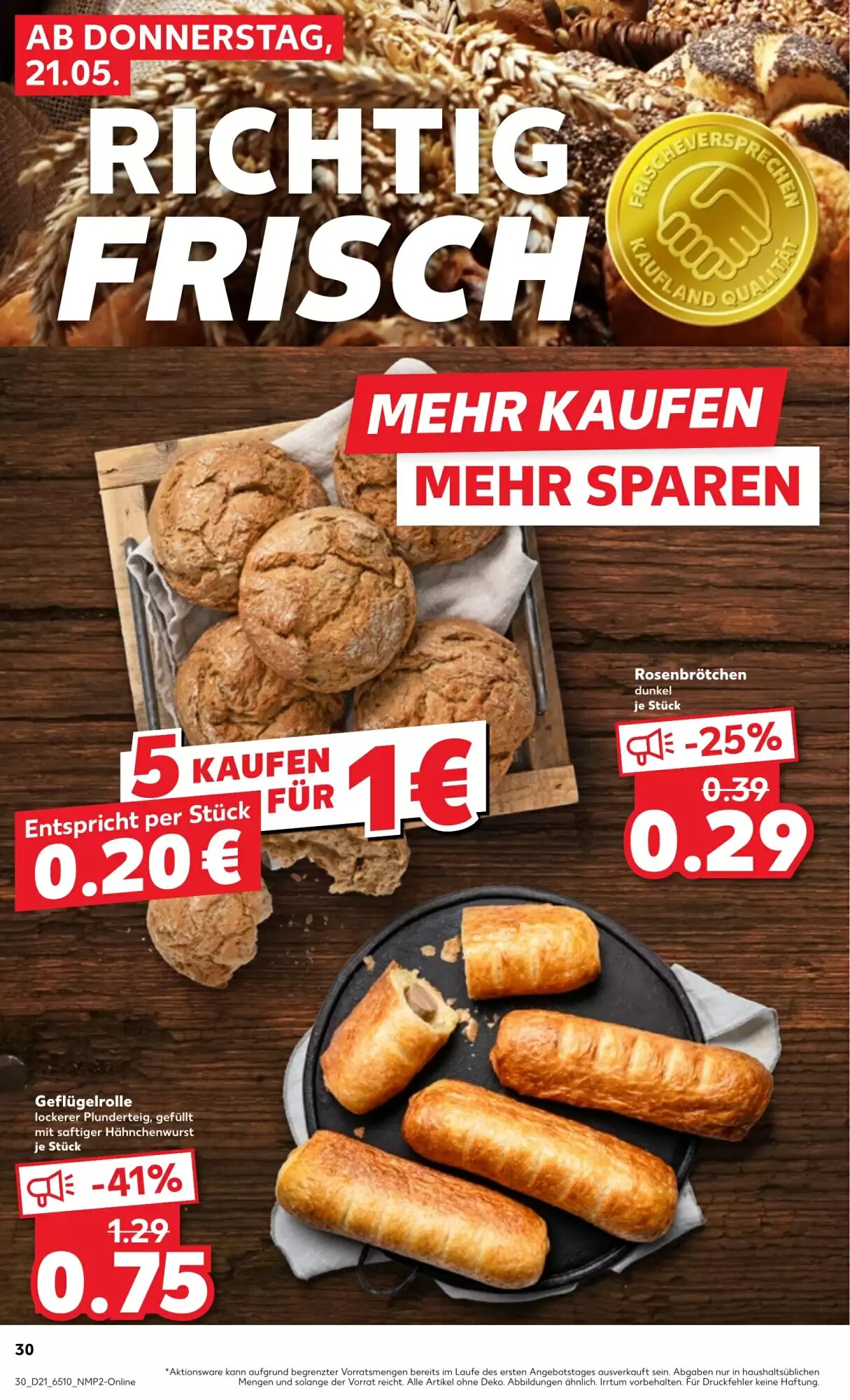 Kaufland Prospekt (ab 21.05.2026) zum Blättern - Seite 30