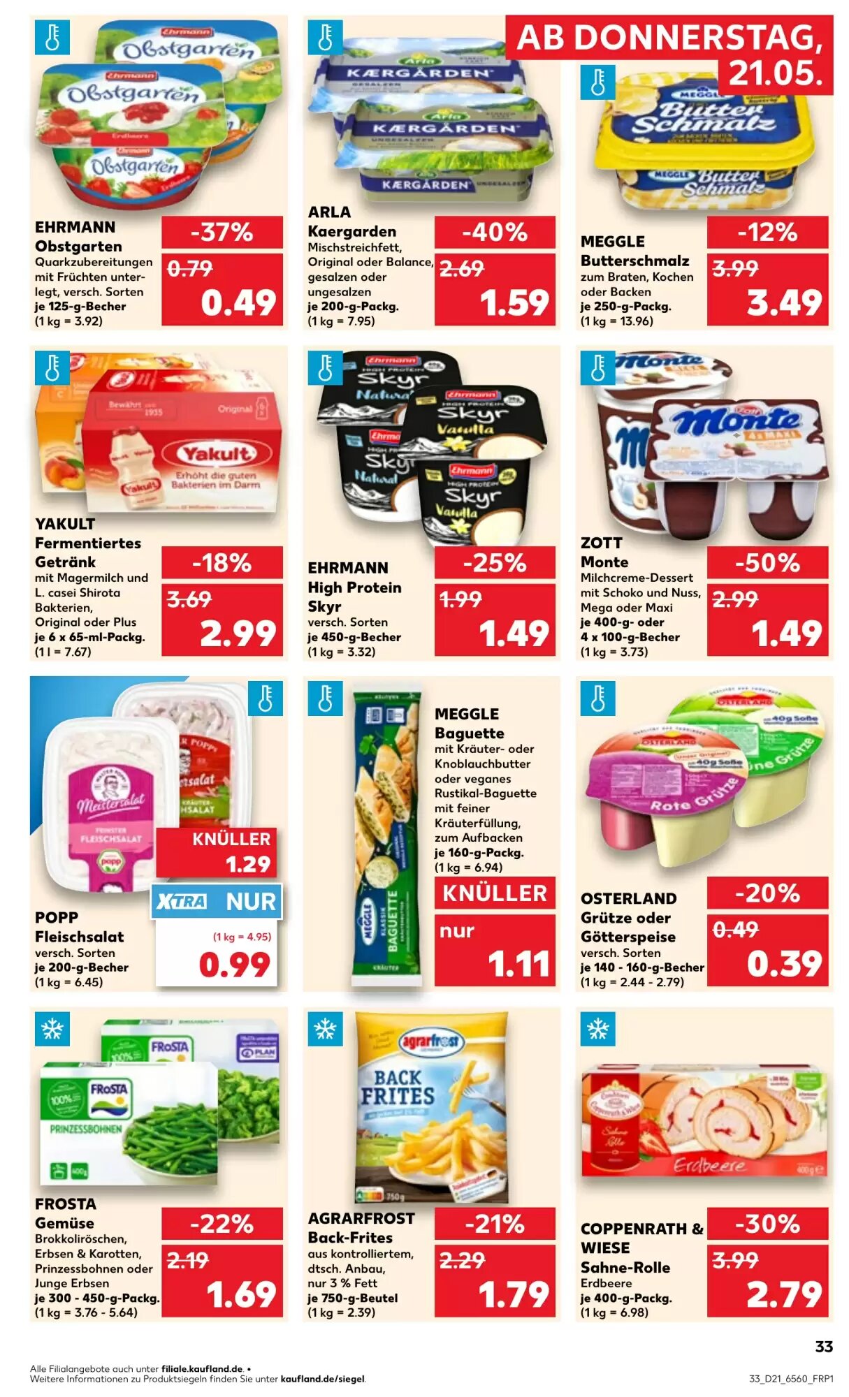 Kaufland Prospekt (ab 21.05.2026) zum Blättern - Seite 33