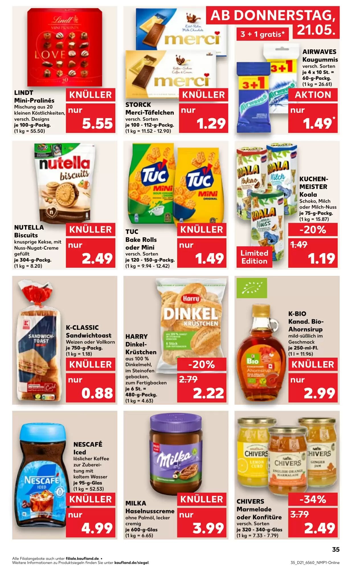 Kaufland Prospekt (ab 21.05.2026) zum Blättern - Seite 35