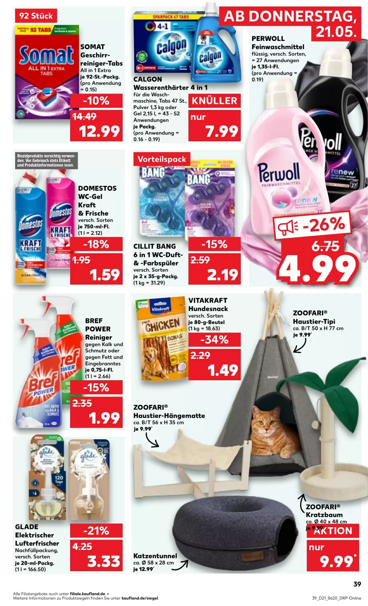 Kaufland Prospekt (ab 21.05.2026) zum Blättern - Seite 39