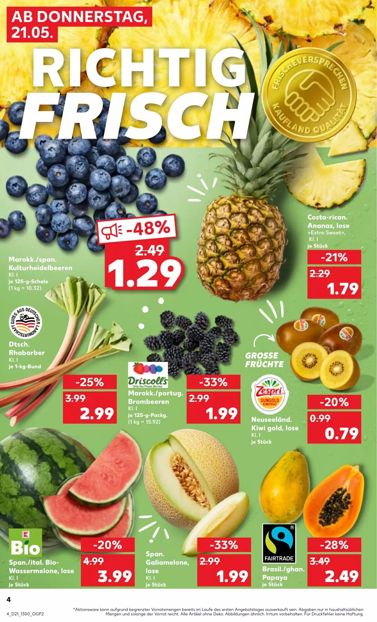 Kaufland Prospekt (ab 21.05.2026) zum Blättern - Seite 4