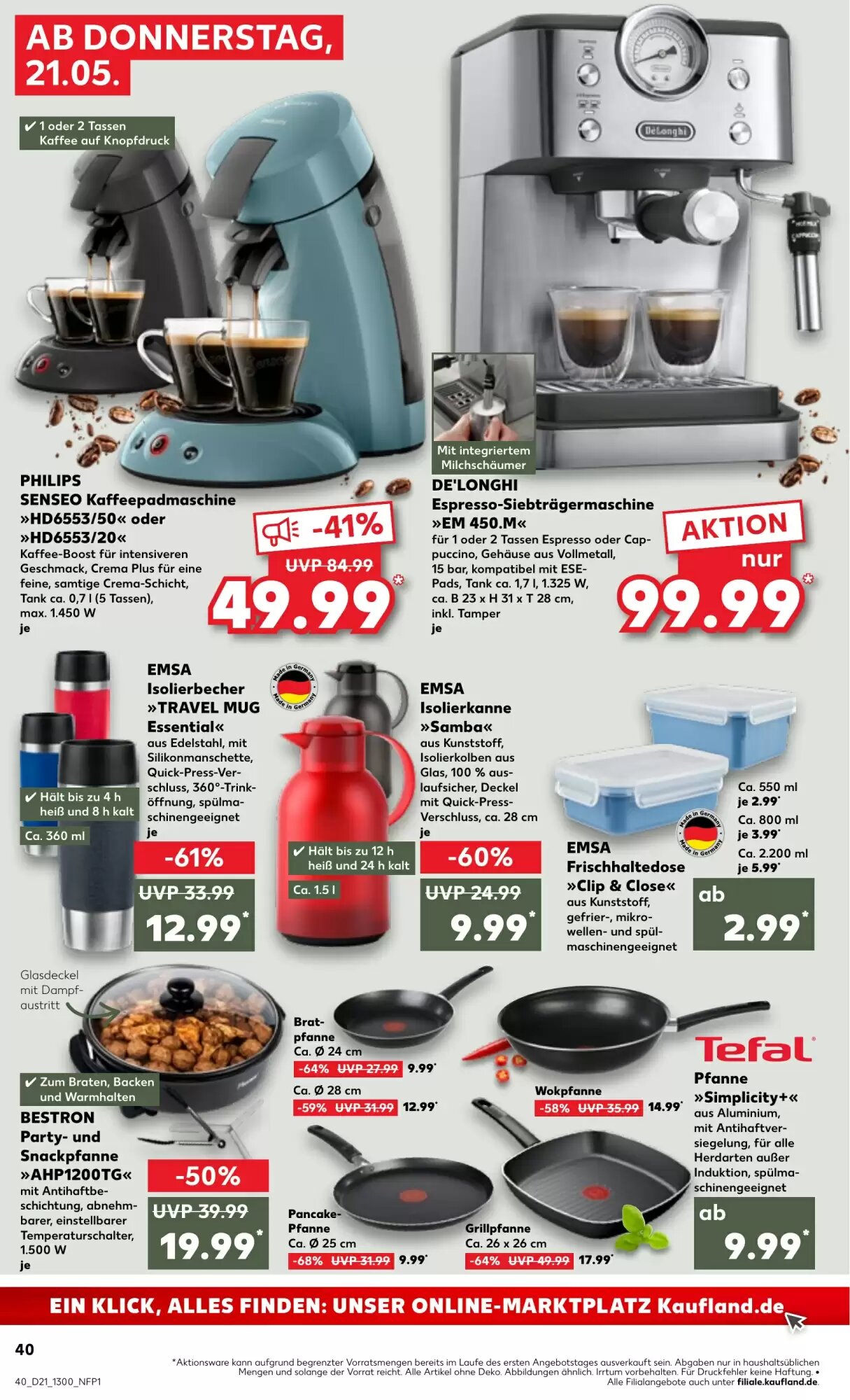 Kaufland Prospekt (ab 21.05.2026) zum Blättern - Seite 40