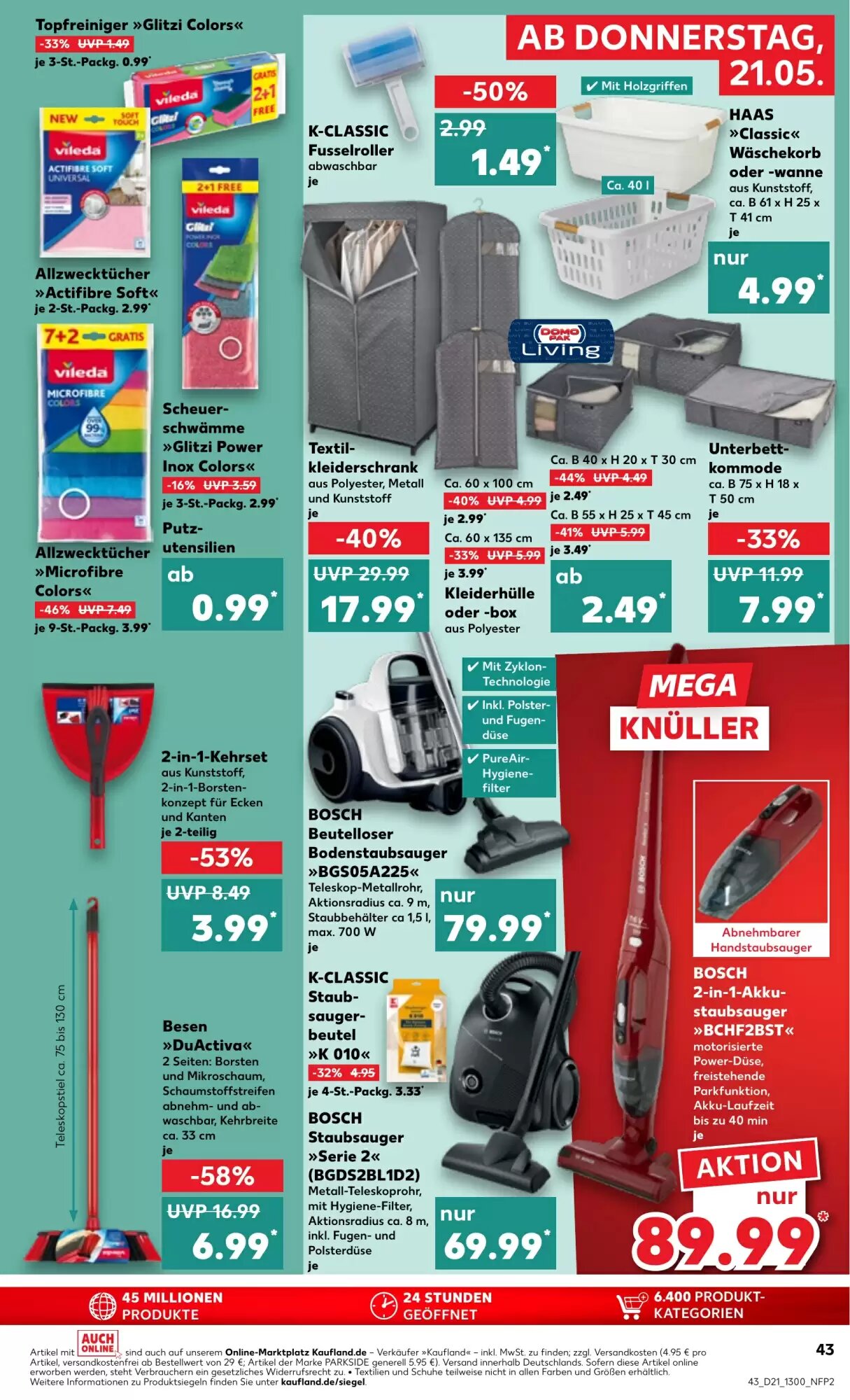 Kaufland Prospekt (ab 21.05.2026) zum Blättern - Seite 43