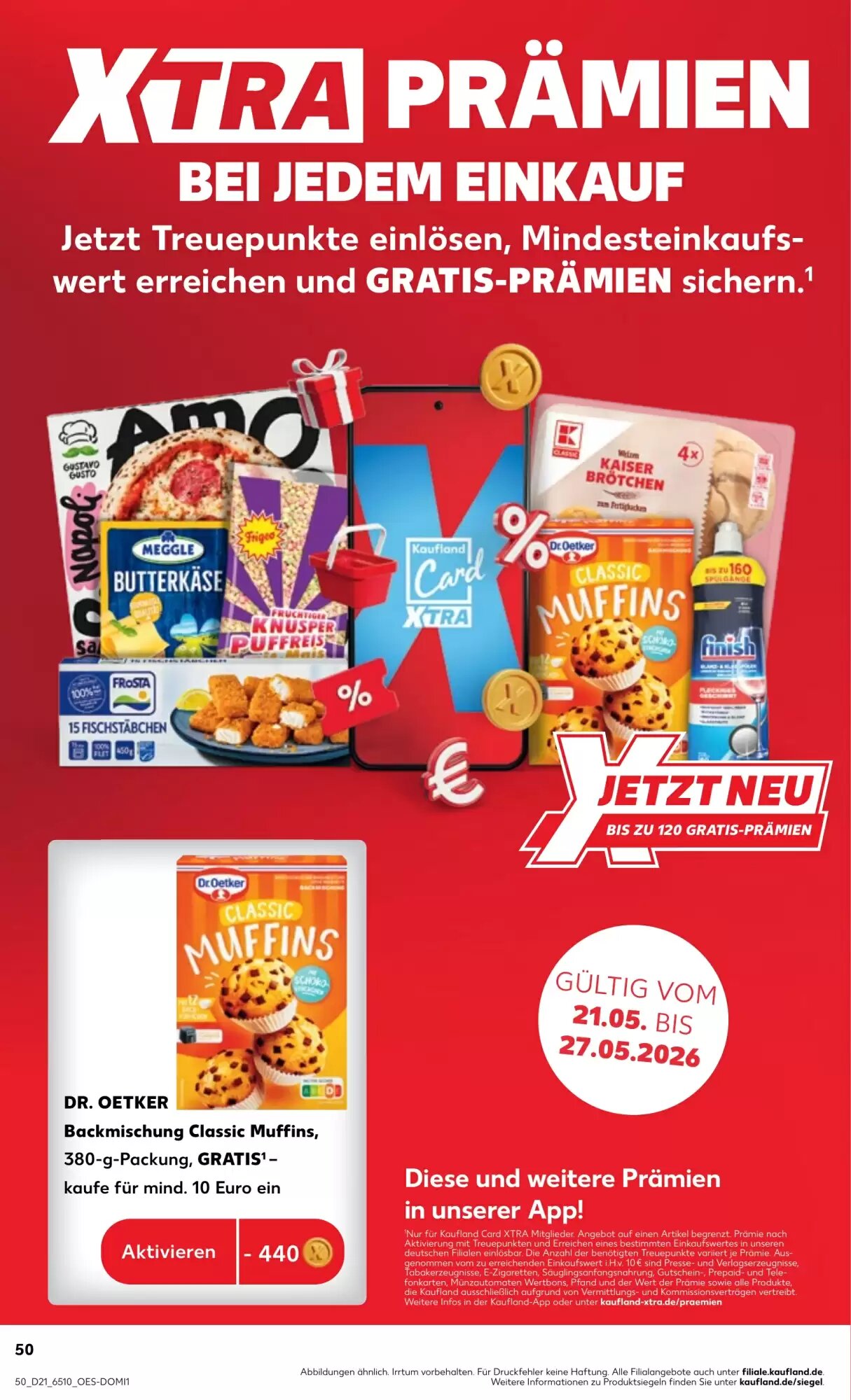 Kaufland Prospekt (ab 21.05.2026) zum Blättern - Seite 50