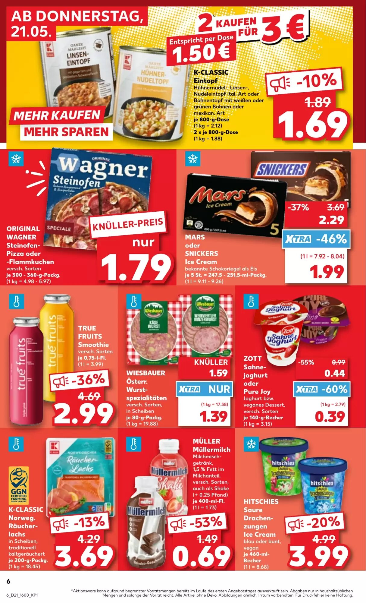 Kaufland Prospekt (ab 21.05.2026) zum Blättern - Seite 6