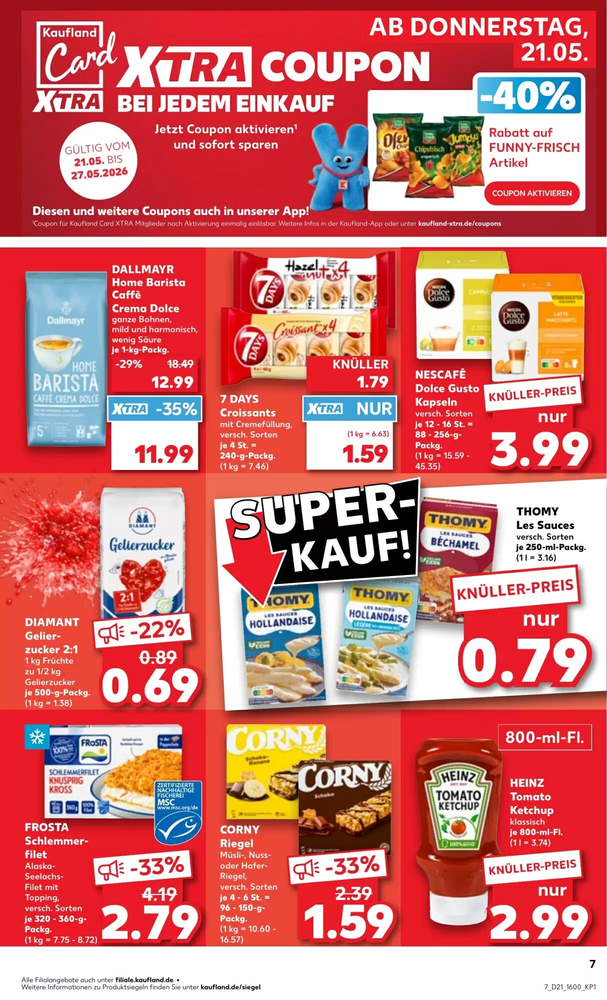 Kaufland Prospekt (ab 21.05.2026) zum Blättern - Seite 7