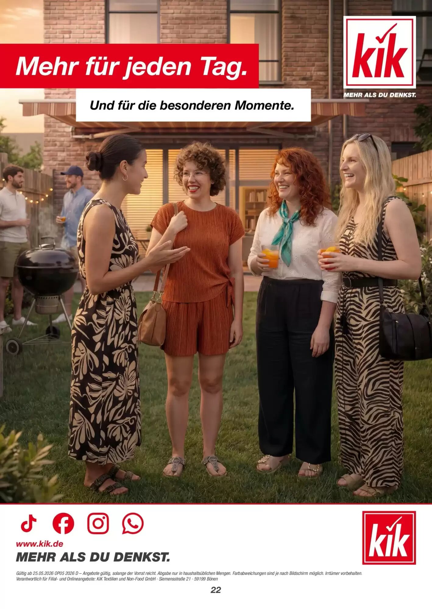 KiK Prospekt (ab 21.05.2026) zum Blättern - Seite 22