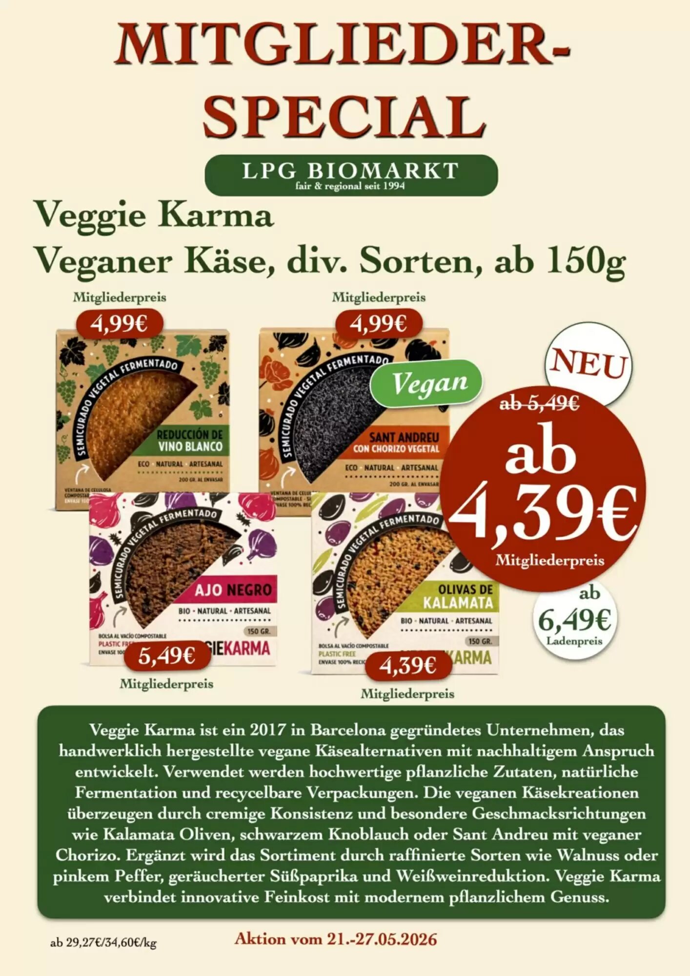 LPG Biomarkt Prospekt (ab 21.05.2026) zum Blättern - Seite 5