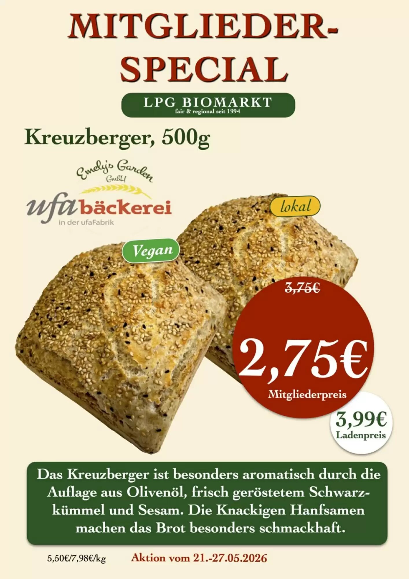 LPG Biomarkt Prospekt (ab 21.05.2026) zum Blättern - Seite 6