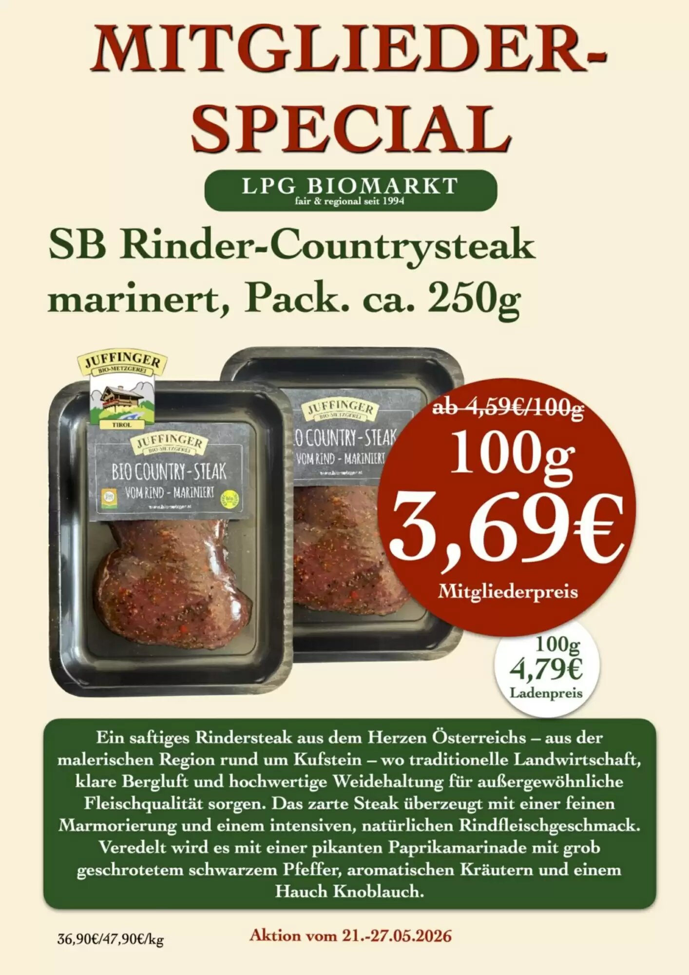 LPG Biomarkt Prospekt (ab 21.05.2026) zum Blättern - Seite 7