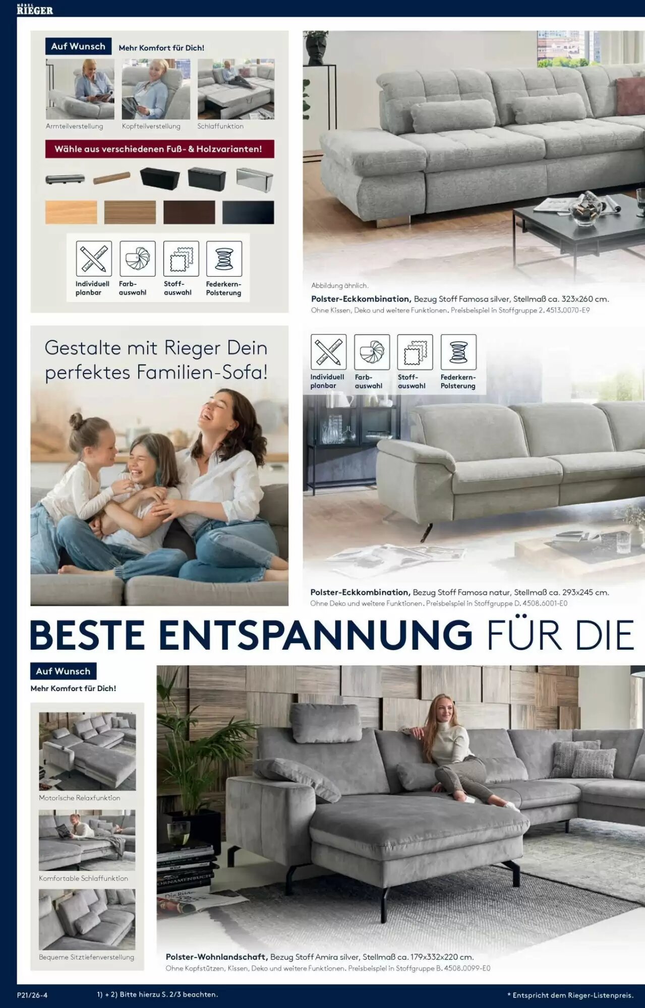 Möbel Rieger Prospekt (ab 21.05.2026) zum Blättern - Seite 4
