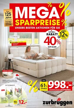 Zurbrüggen Prospekt (ab 22.05.2026) zum Blättern