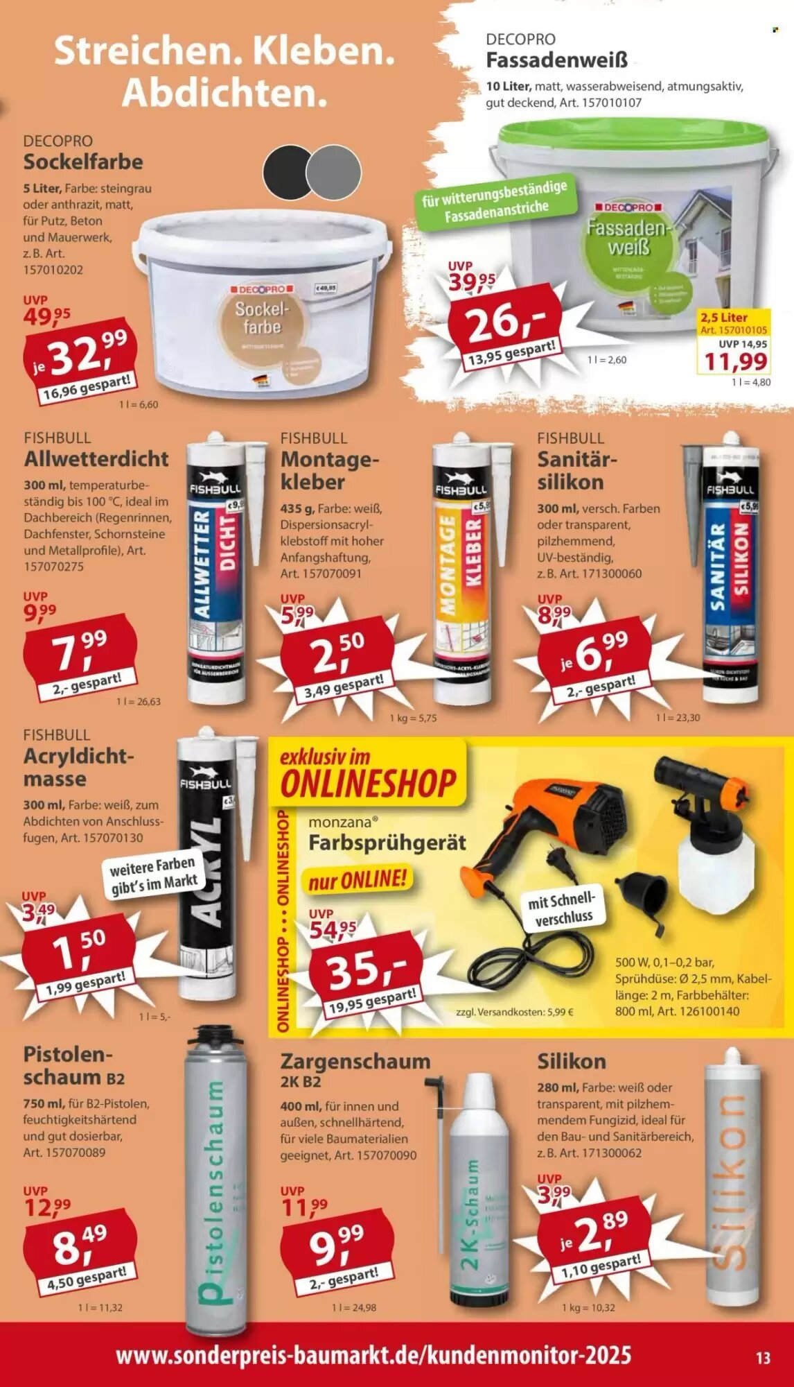 Sonderpreis Baumarkt Prospekt (ab 23.05.2026) zum Blättern - Seite 13