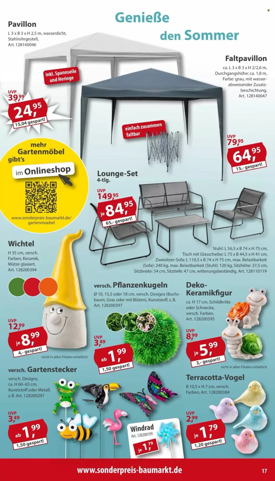 Sonderpreis Baumarkt Prospekt (ab 23.05.2026) zum Blättern - Seite 17