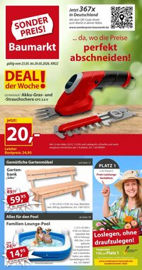 Sonderpreis Baumarkt Prospekt (ab 23.05.2026) zum Blättern