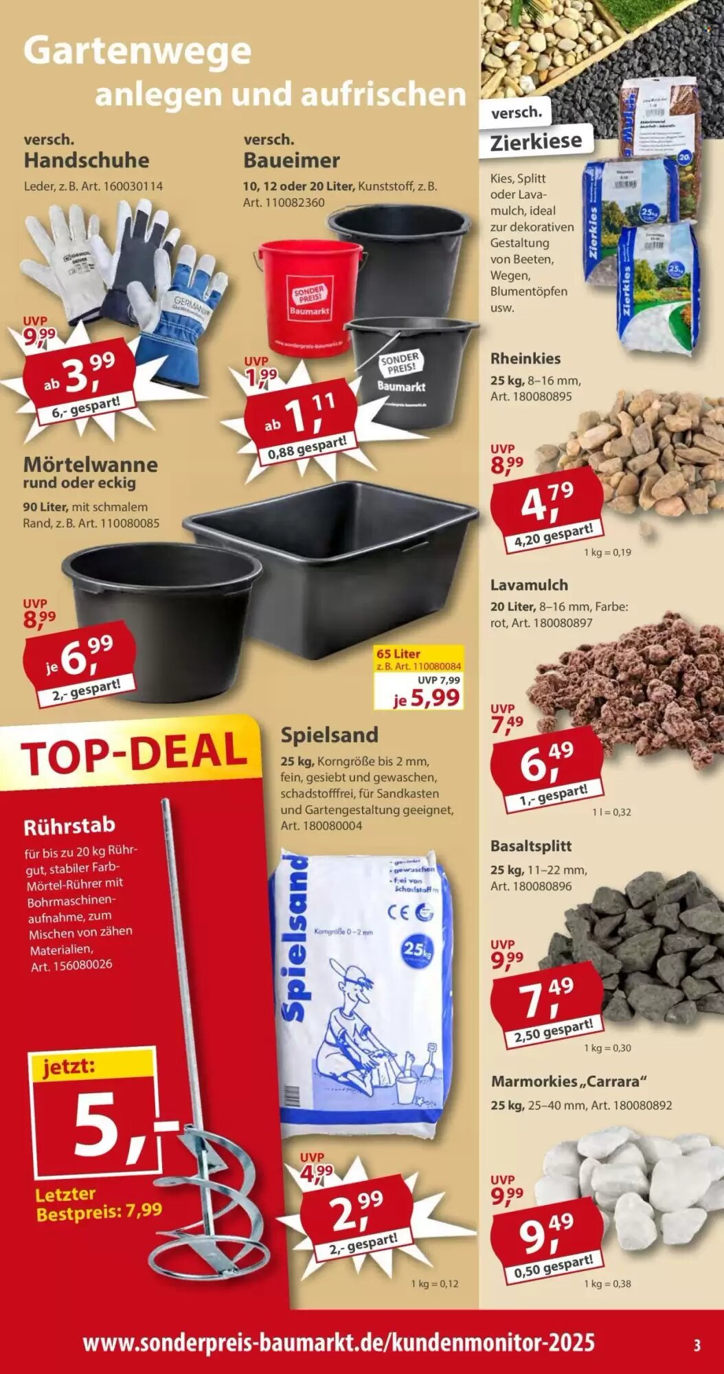 Sonderpreis Baumarkt Prospekt (ab 23.05.2026) zum Blättern - Seite 3