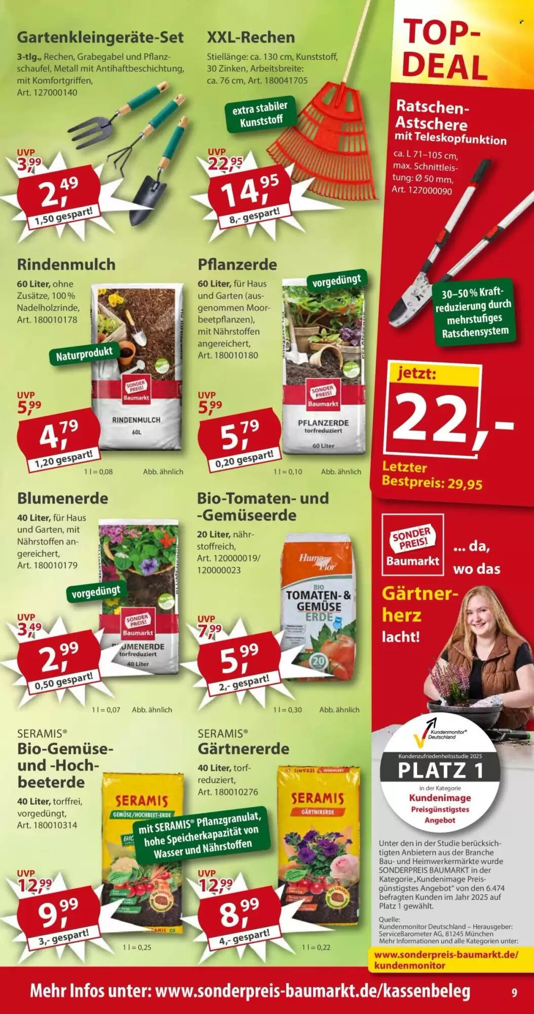 Sonderpreis Baumarkt Prospekt (ab 23.05.2026) zum Blättern - Seite 9