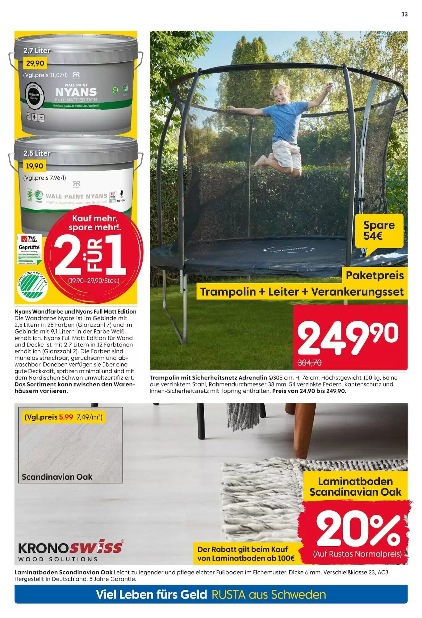 Rusta Prospekt (ab 23.05.2026) zum Blättern - Seite 13