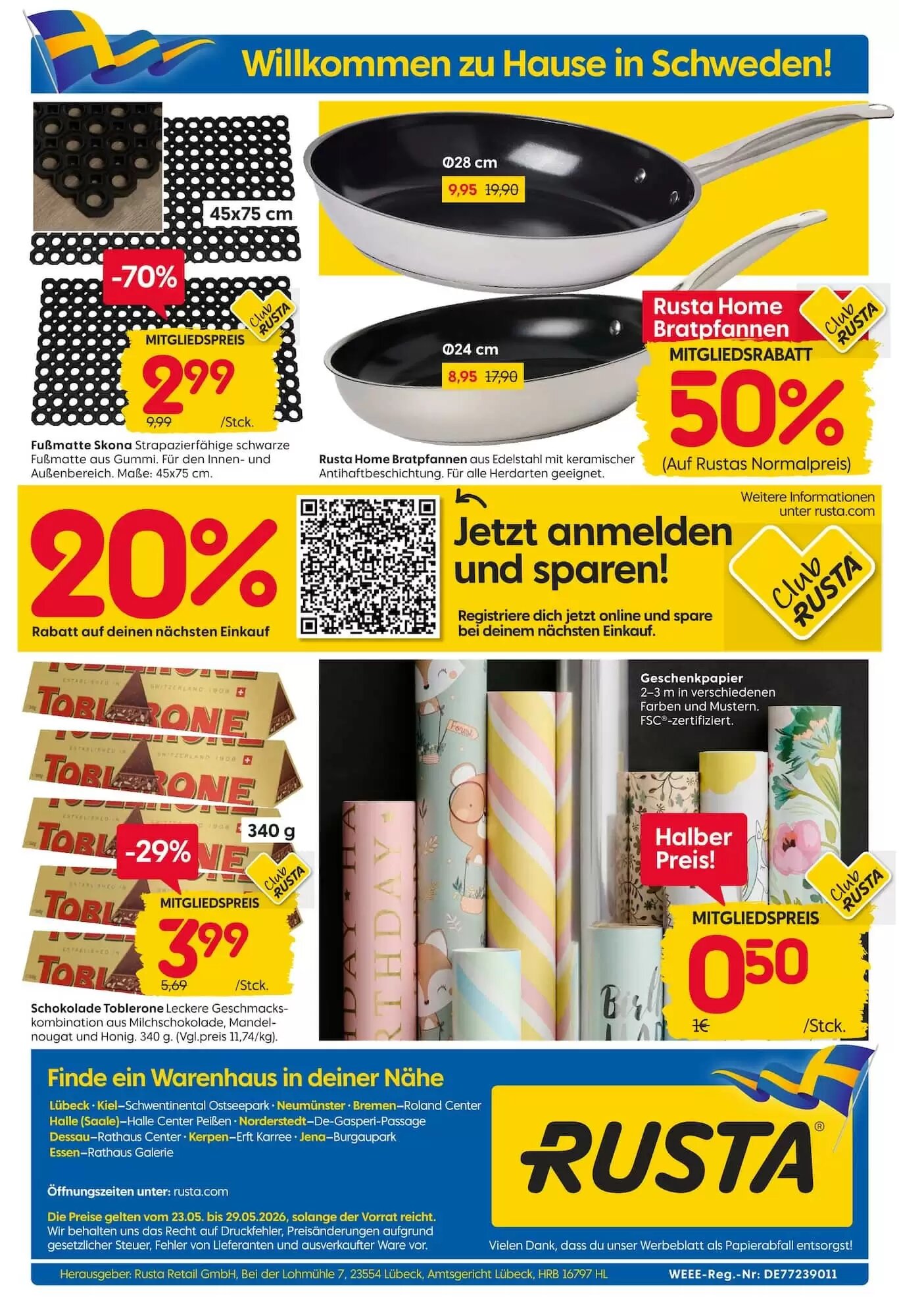 Rusta Prospekt (ab 23.05.2026) zum Blättern - Seite 20