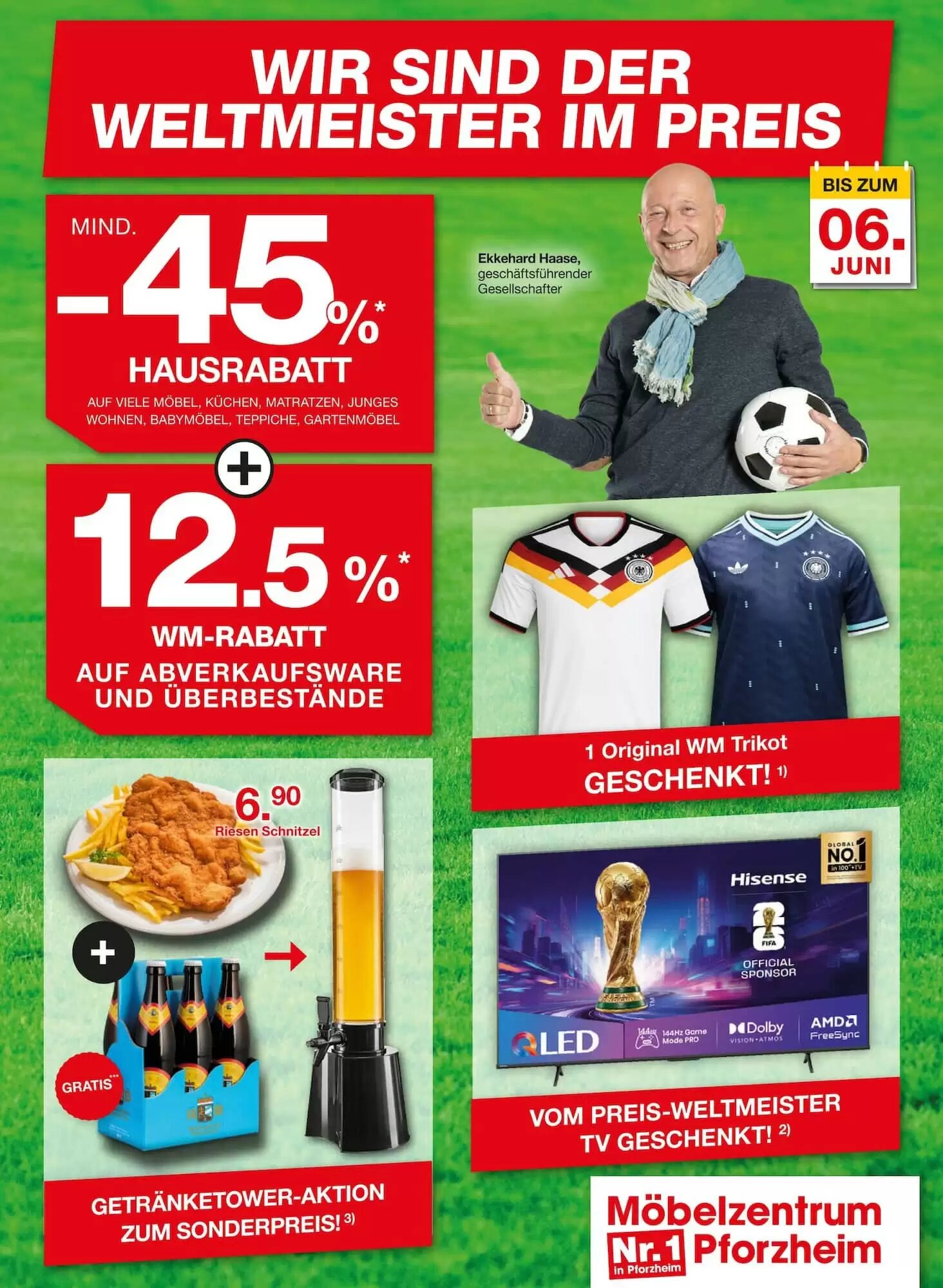 Möbelzentrum Pforzheim Prospekt (ab 23.05.2026) zum Blättern - Seite 1