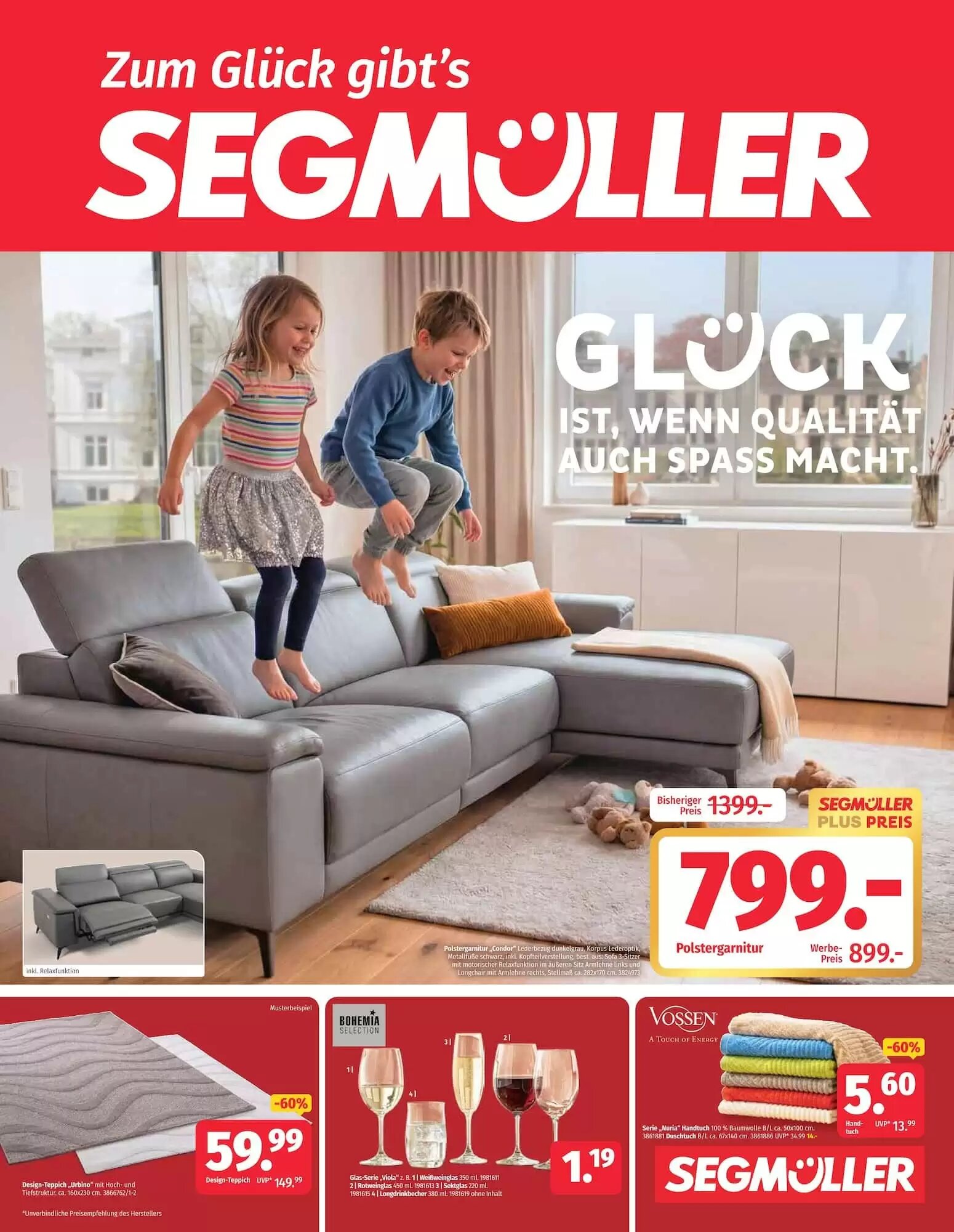 Segmüller Prospekt (ab 23.05.2026) zum Blättern - Seite 1