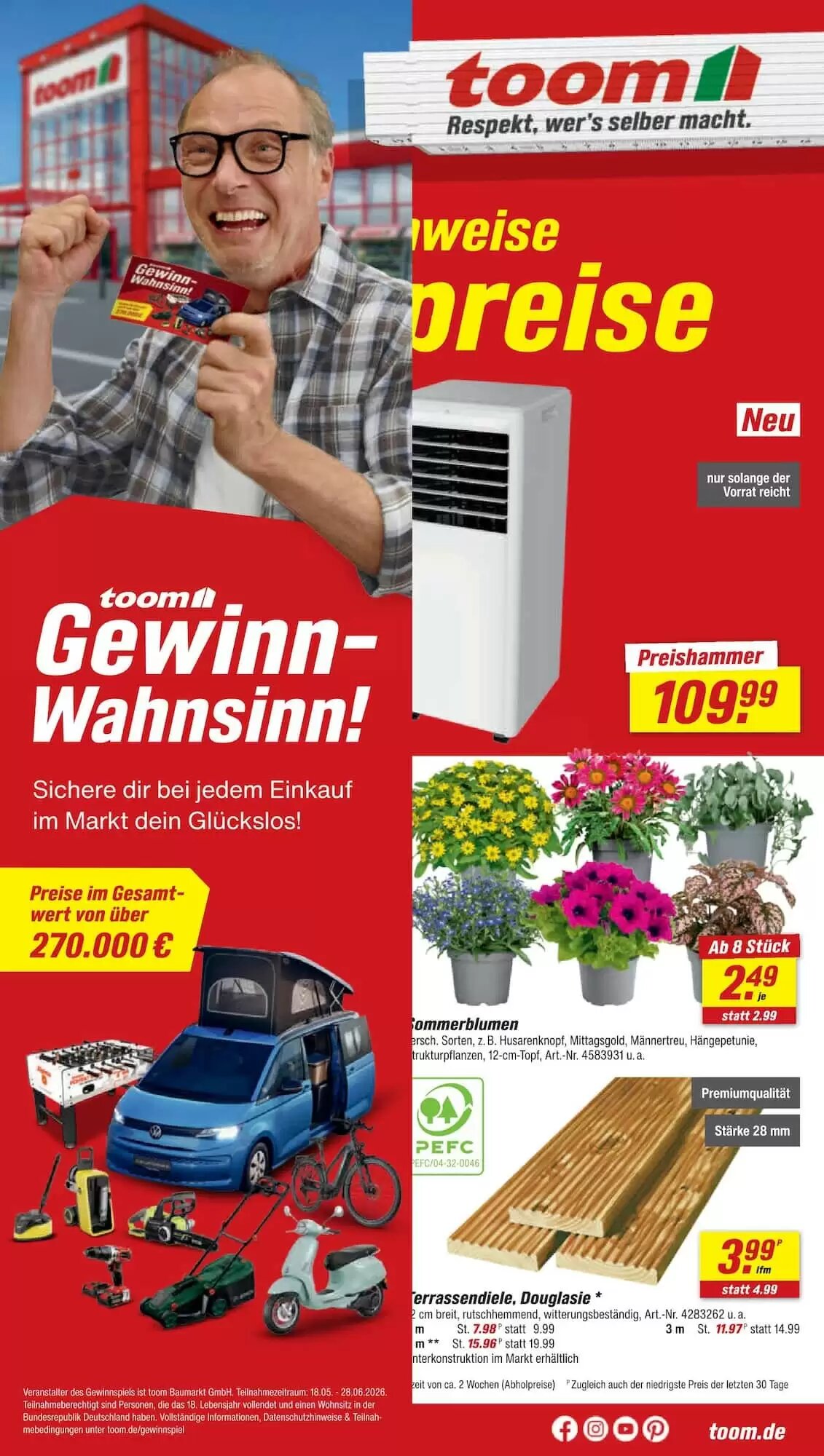 toom Baumarkt Prospekt (ab 23.05.2026) zum Blättern - Seite 1