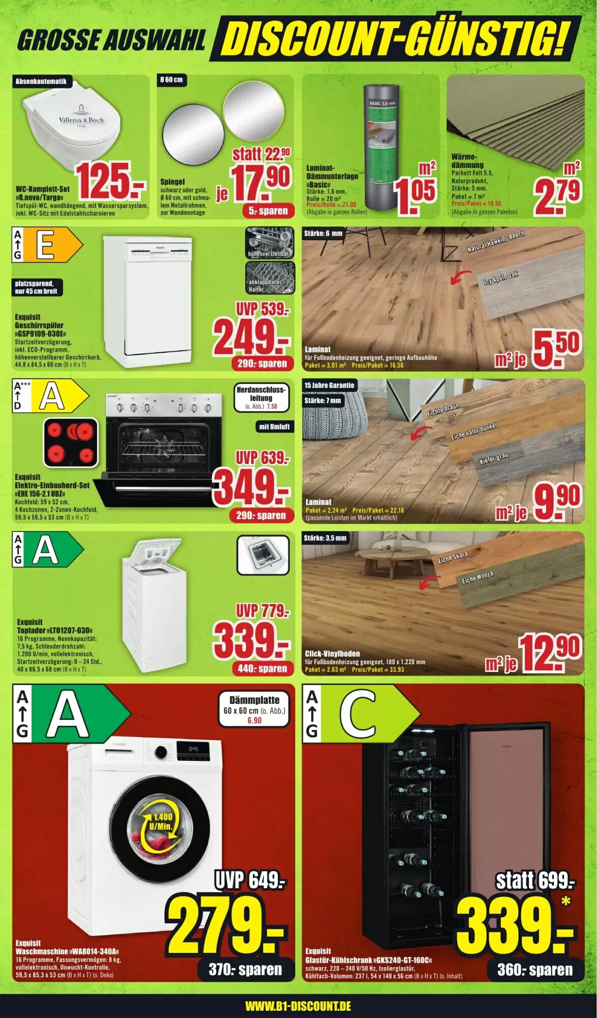 B1 Discount Baumarkt Prospekt (ab 23.05.2026) zum Blättern - Seite 11