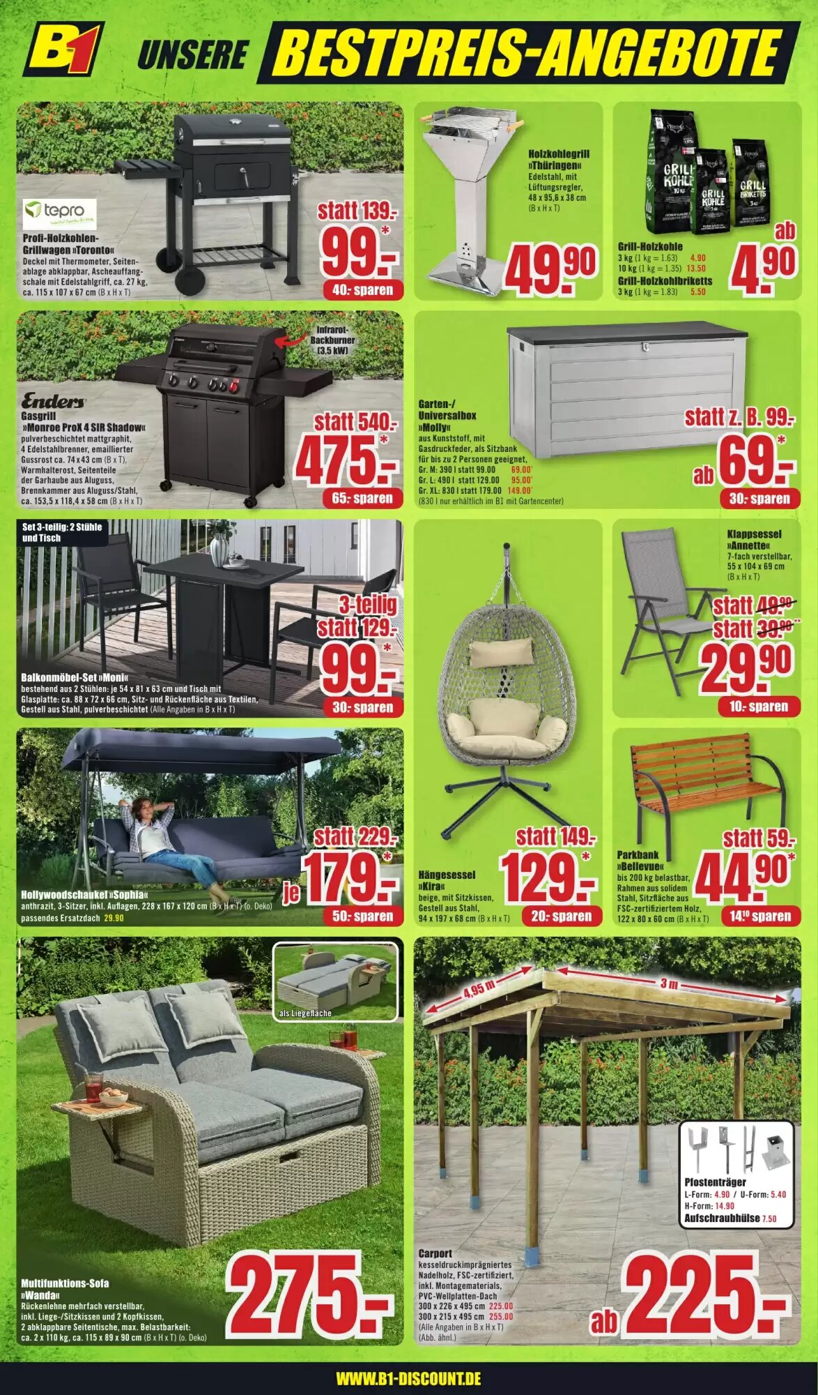 B1 Discount Baumarkt Prospekt (ab 23.05.2026) zum Blättern - Seite 2