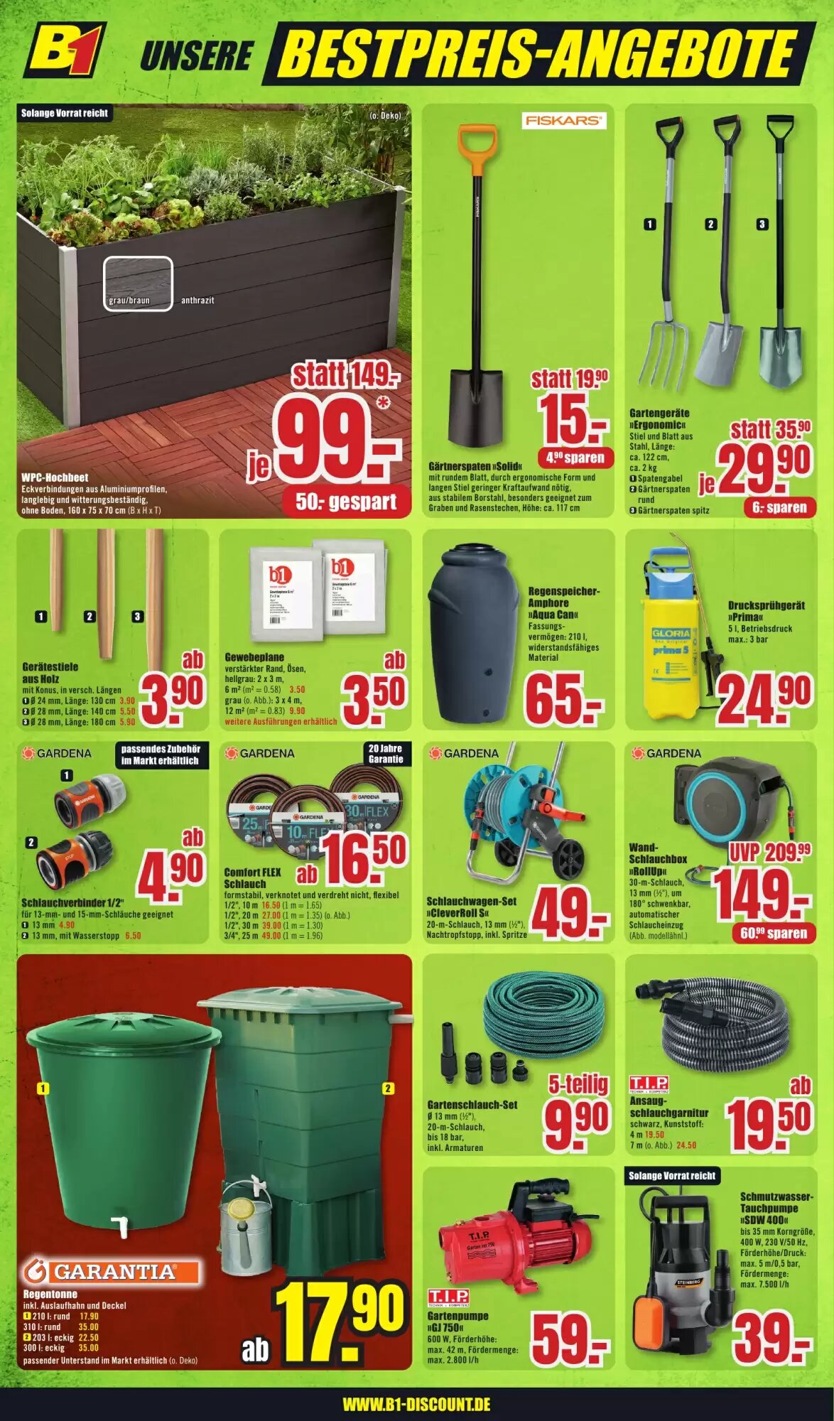 B1 Discount Baumarkt Prospekt (ab 23.05.2026) zum Blättern - Seite 4