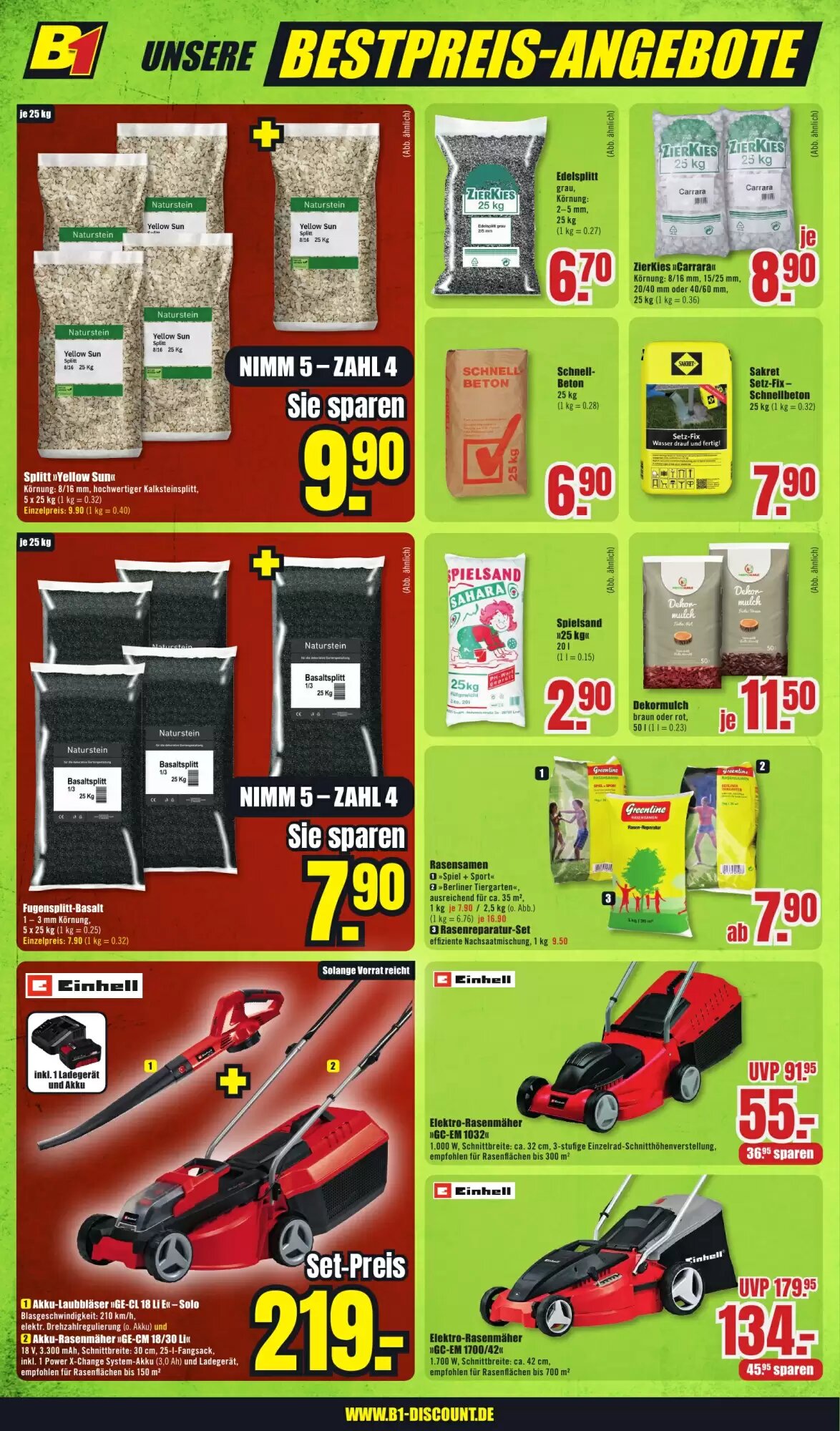 B1 Discount Baumarkt Prospekt (ab 23.05.2026) zum Blättern - Seite 6