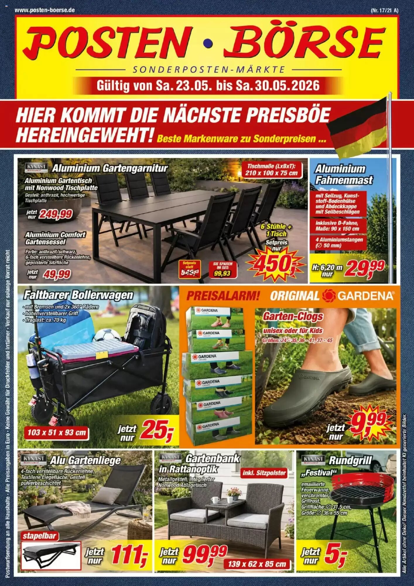 Posten Börse Prospekt (ab 23.05.2026) zum Blättern - Seite 1