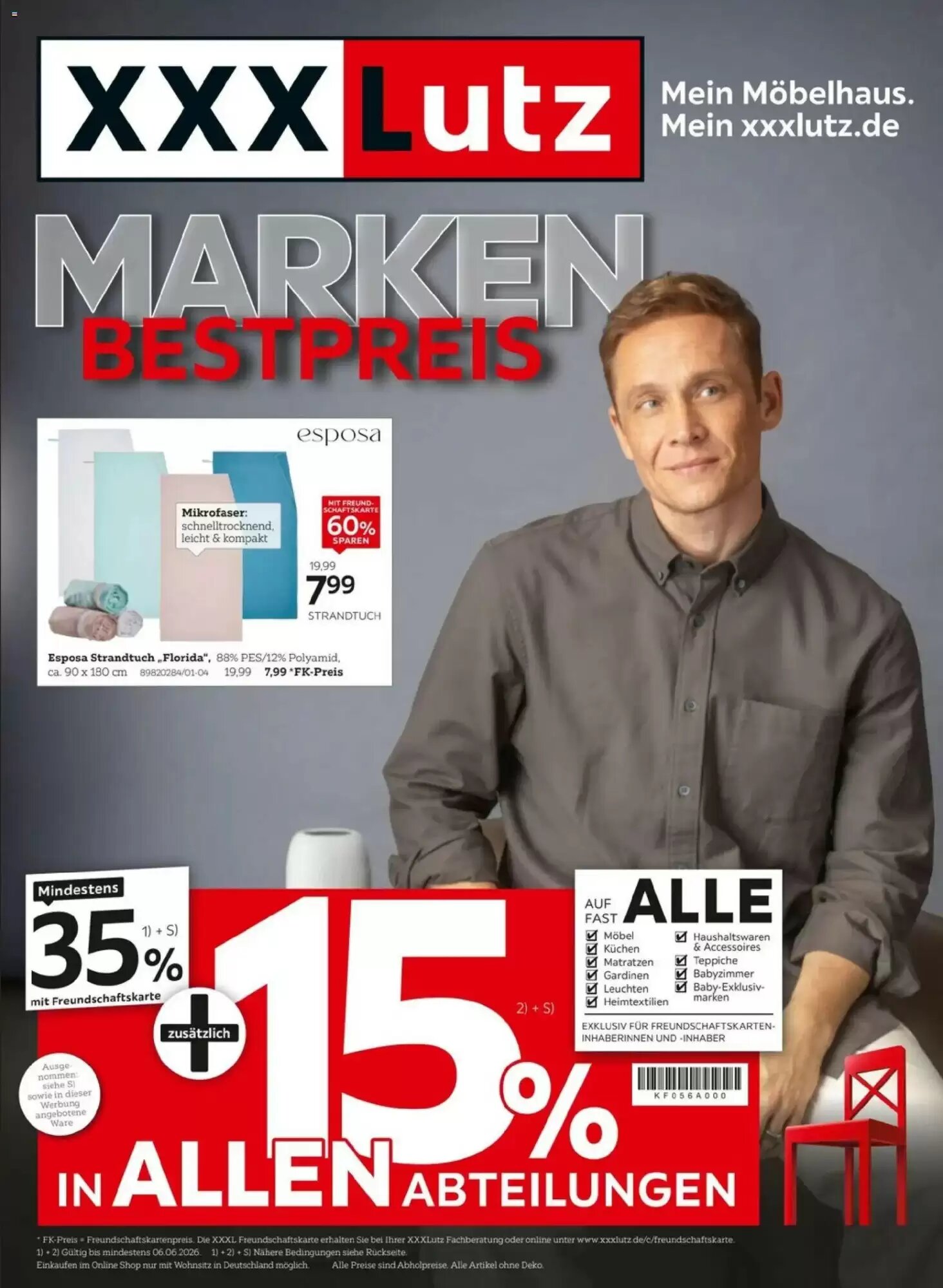 XXXLutz Prospekt (ab 23.05.2026) zum Blättern - Seite 1