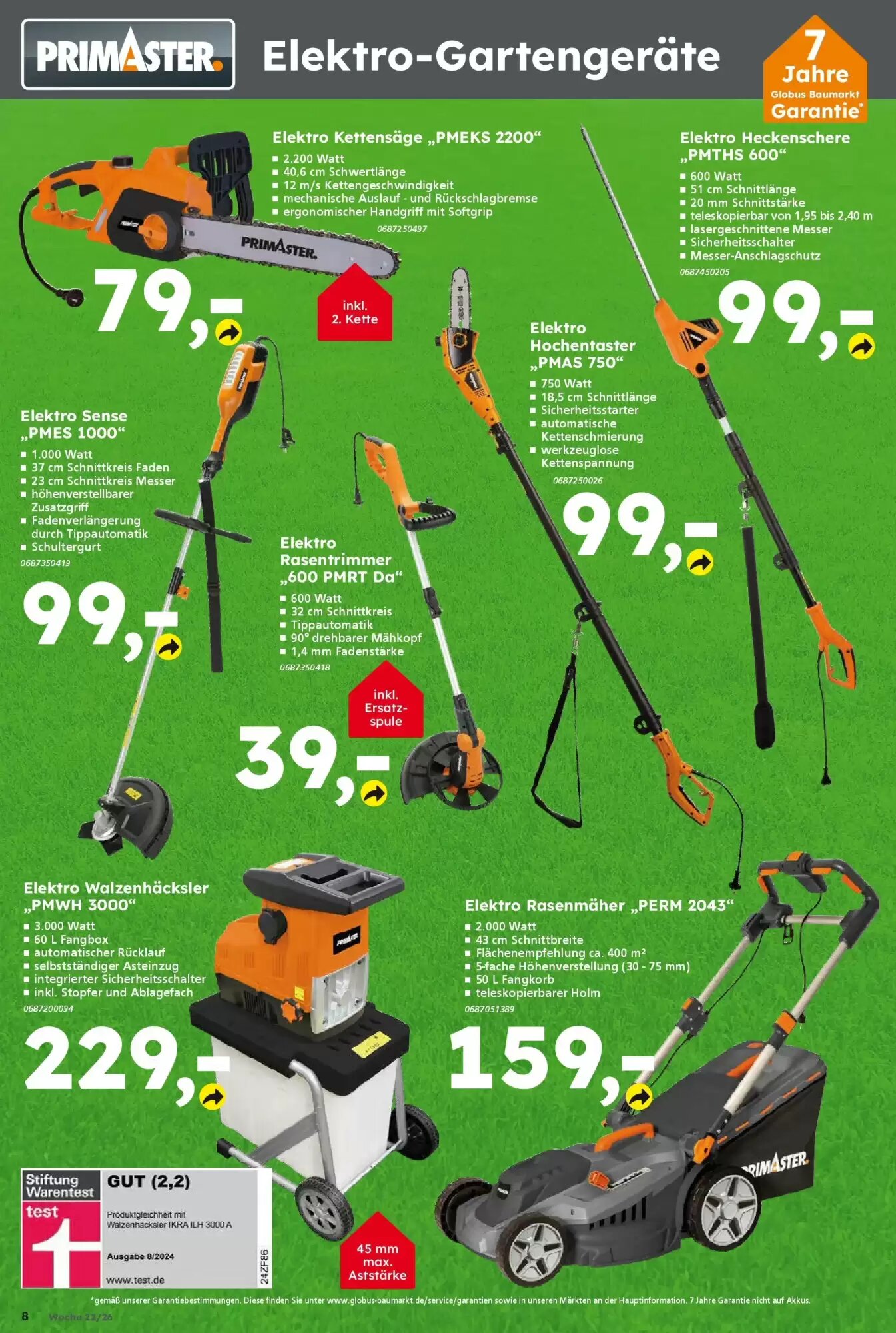 Globus Baumarkt Prospekt (ab 24.05.2026) zum Blättern - Seite 8