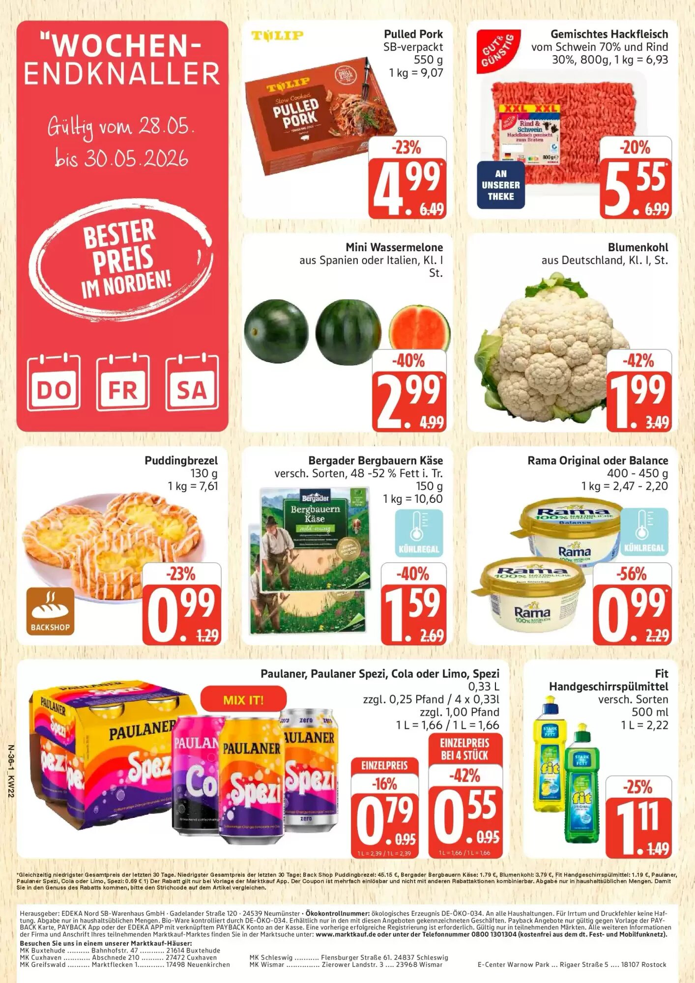 Edeka Prospekt (ab 24.05.2026) zum Blättern - Seite 36