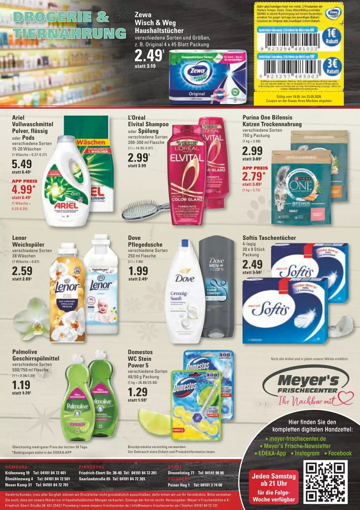 Meyer's Frischemarkt Prospekt (ab 25.05.2026) zum Blättern - Seite 16