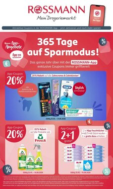 Rossmann Prospekt (ab 25.05.2026) zum Blättern