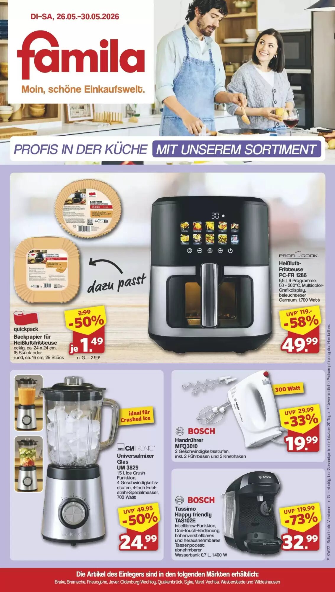 Famila Nord West Prospekt (ab 25.05.2026) zum Blättern - Seite 1