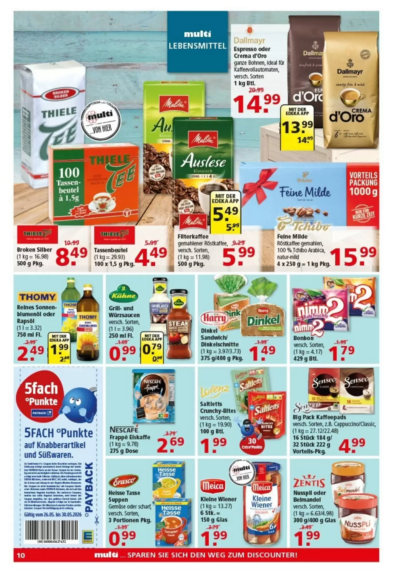 Multi Markt Prospekt (ab 25.05.2026) zum Blättern - Seite 10
