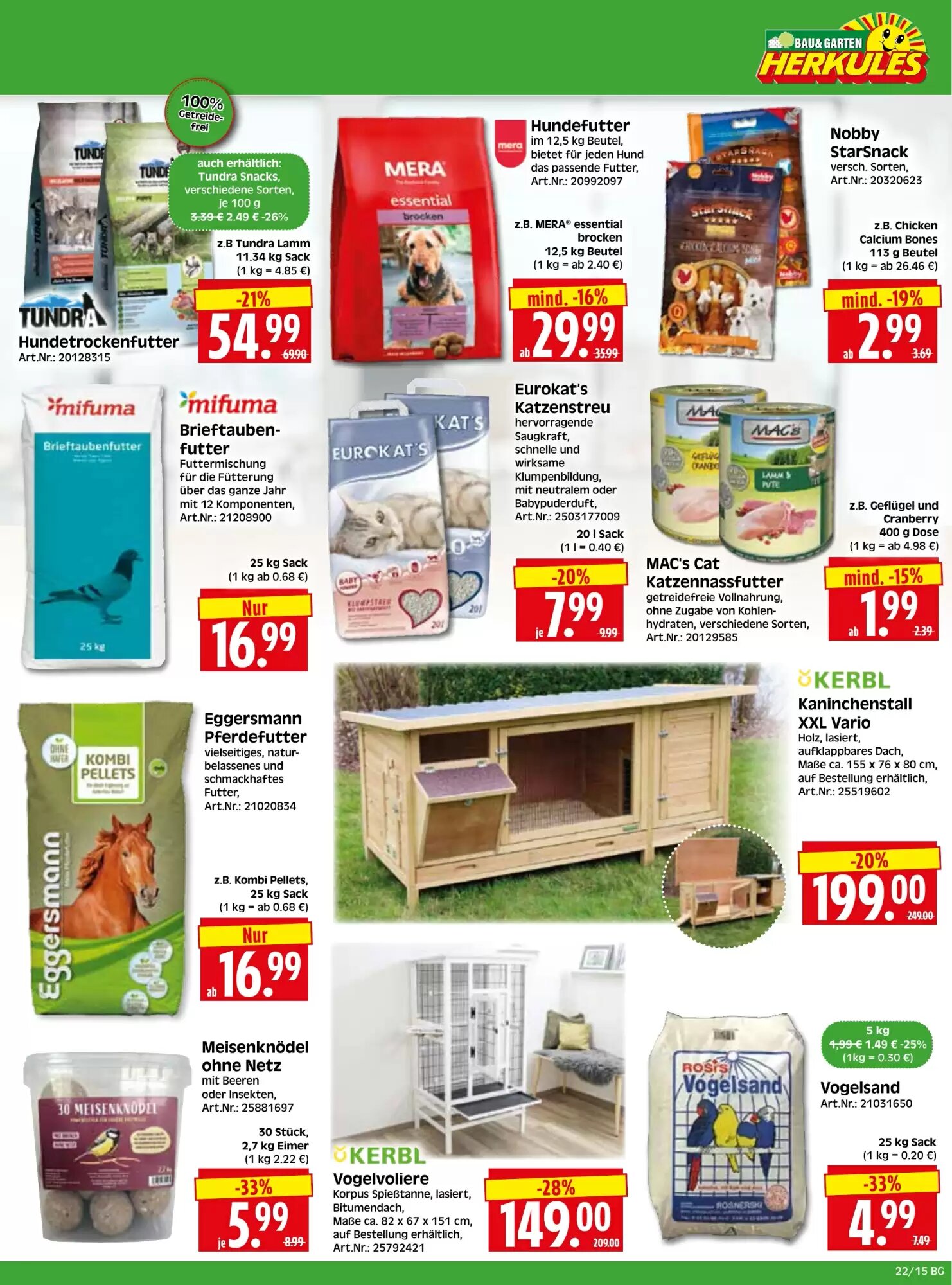 Herkules Baumarkt Prospekt (ab 25.05.2026) zum Blättern - Seite 15