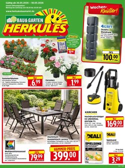 Herkules Baumarkt Prospekt (ab 25.05.2026) zum Blättern