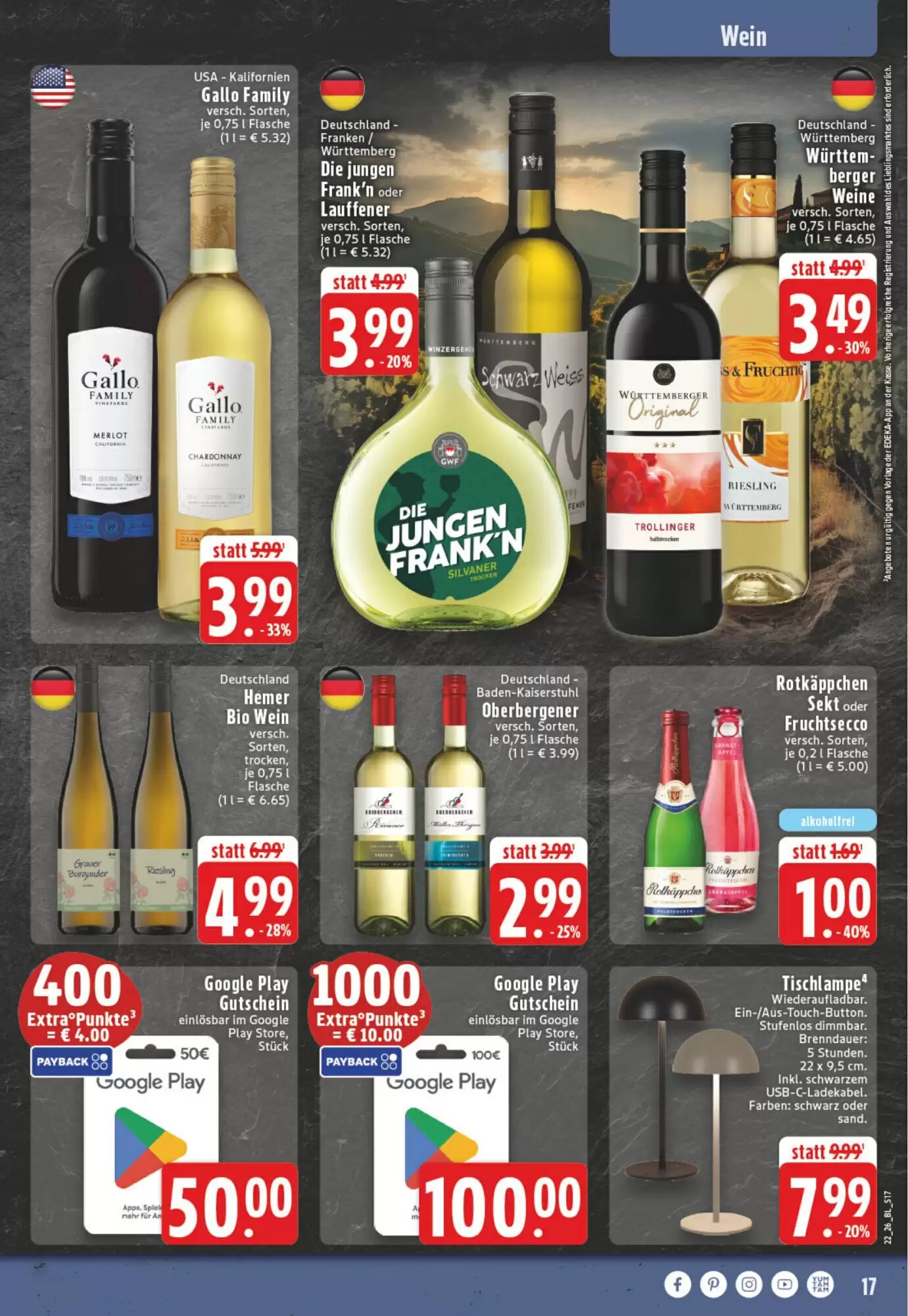 EDEKA Vogl Prospekt (ab 25.05.2026) zum Blättern - Seite 21