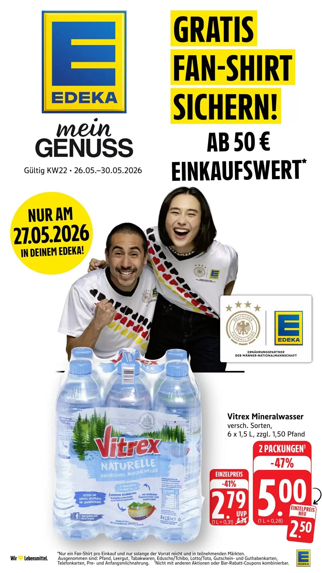 EDEKA Berger Prospekt (ab 25.05.2026) zum Blättern - Seite 1