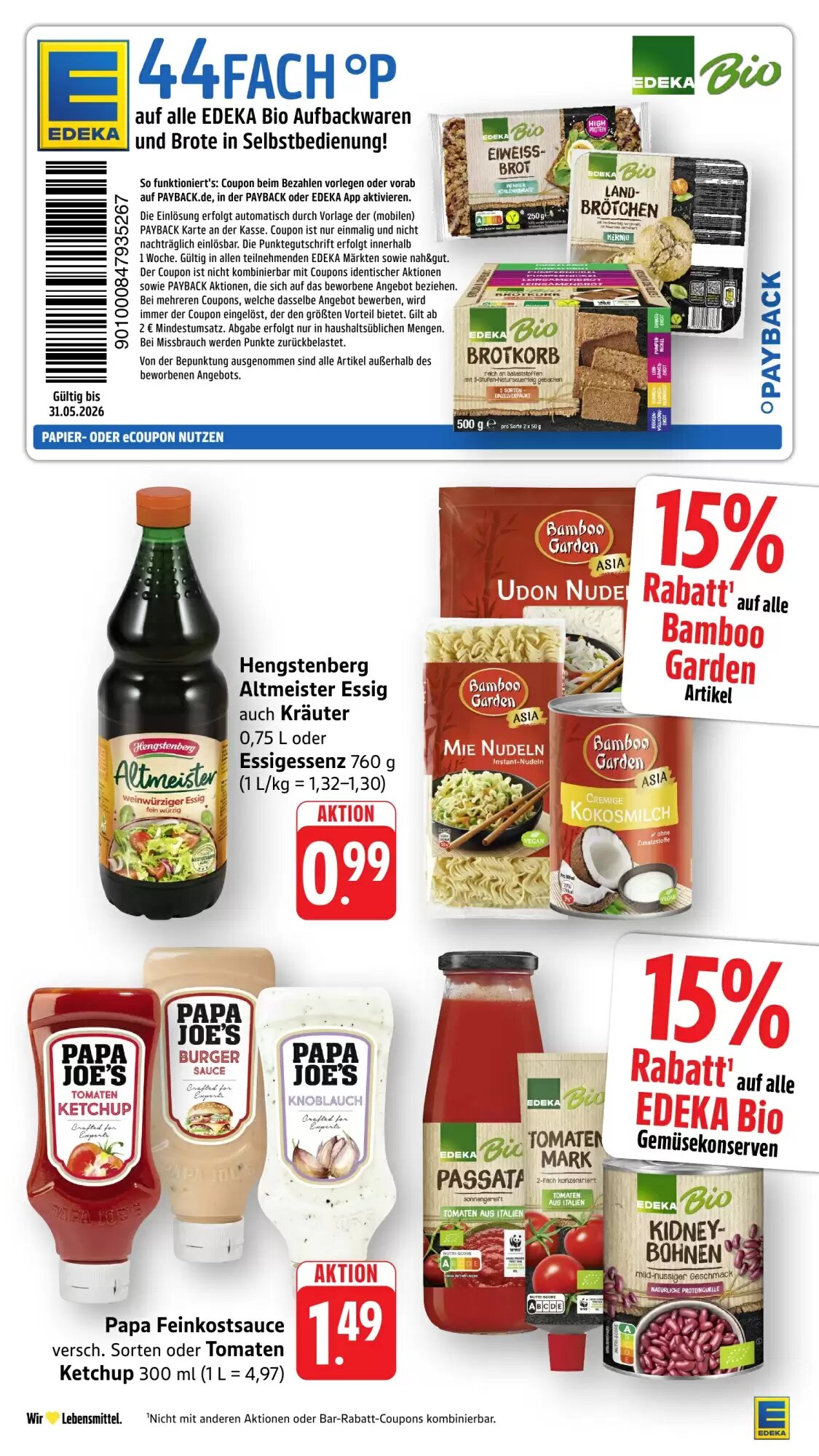 EDEKA Berger Prospekt (ab 25.05.2026) zum Blättern - Seite 33