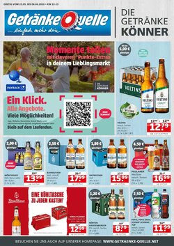 Getränke Quelle Prospekt (ab 25.05.2026) zum Blättern
